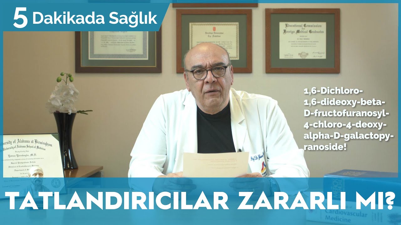TATLANDIRICILAR ZARARLI MI? - (5 Dakikada Sağlık) I Yavuz Yörükoğlu Anlatıyor