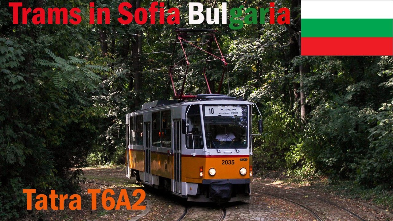 Tatra T6A2 Sofia Bulgaria | Sofia Tram Lines 3, 4 &10!