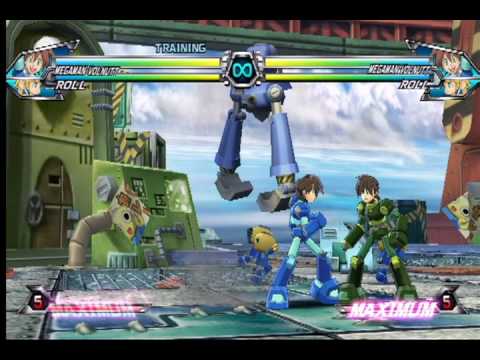Tatsunoko Vs. Capcom: Ultimate All-stars - Megaman Volnutt Combo Video