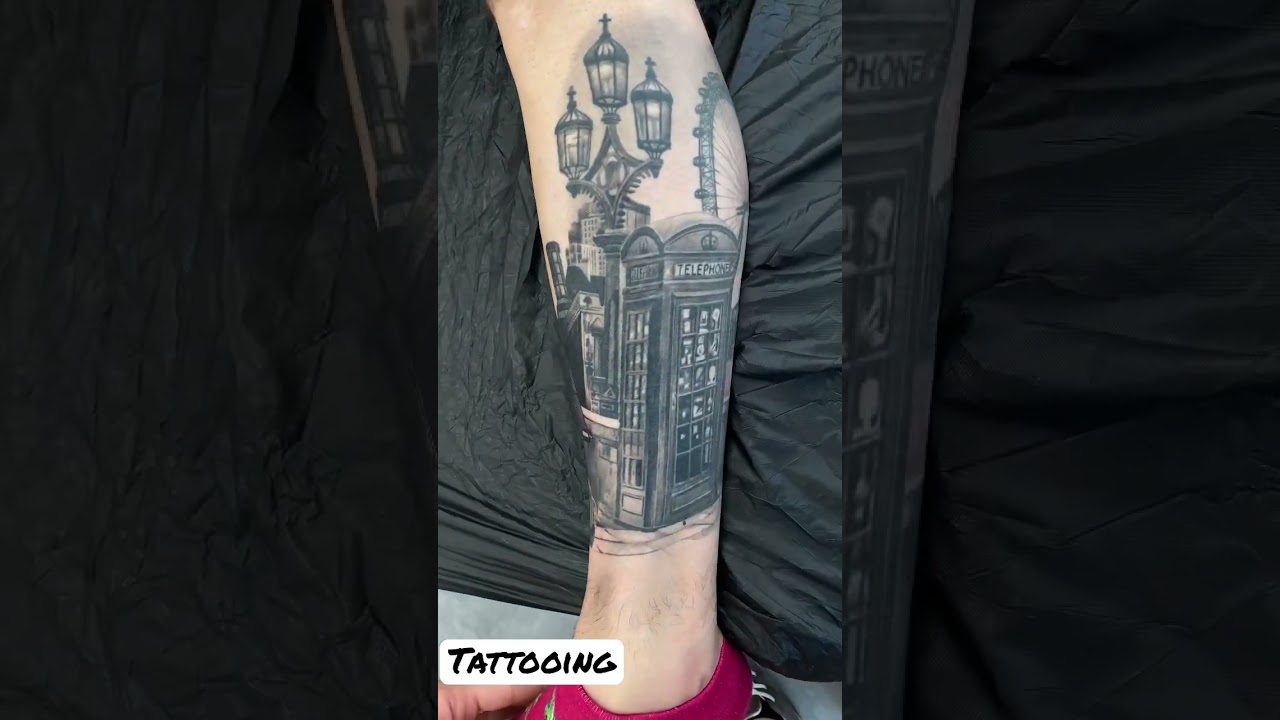 Tattooing under microscope :D #tattoo #tattooartist #easytattoo #tattoodesign