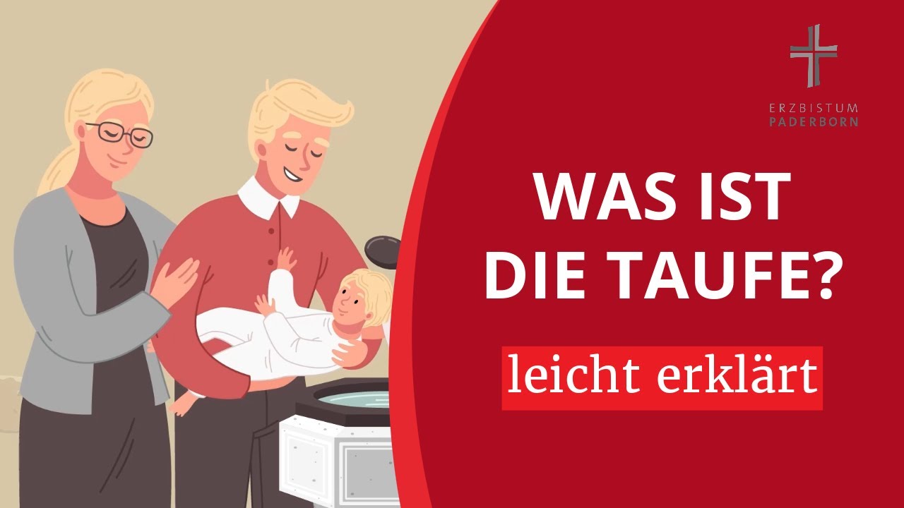 Taufe erklärt für Kinder: Aufnahme in die christliche Gemeinschaft