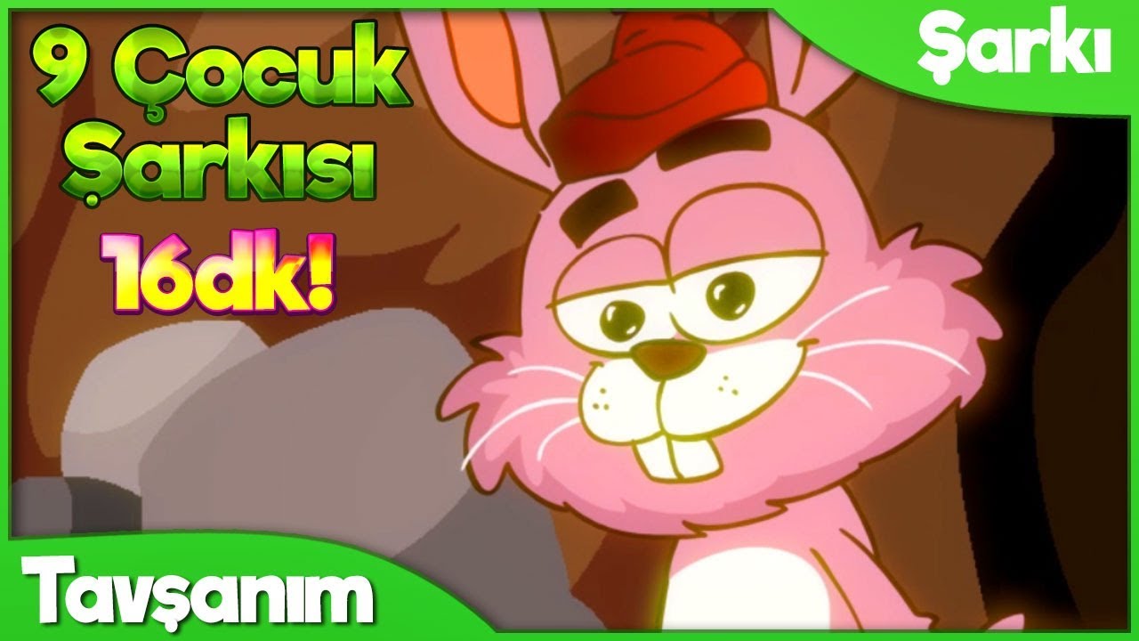 Tavşanım Tavşanım Minik Tavşanım + 8 Çocuk Şarkısı | Okul Öncesi ve Anaokulu Çocuk Şarkıları