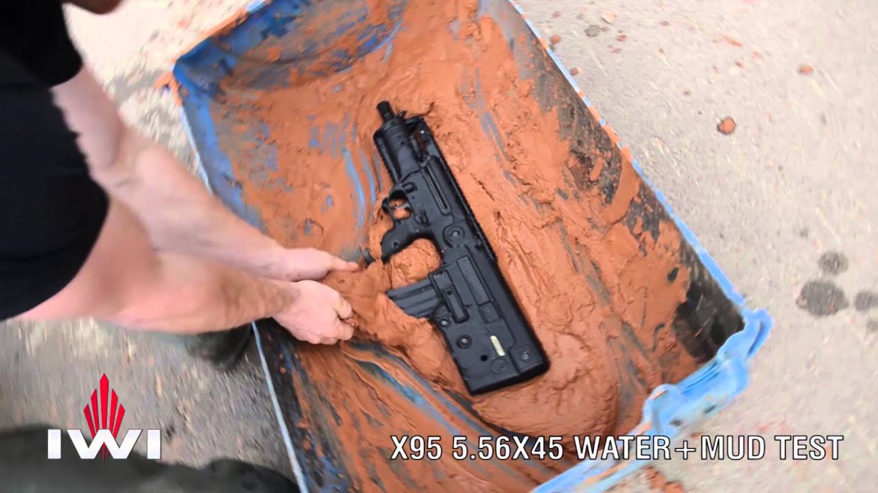 Tavor X95 WATER & MUD TEST