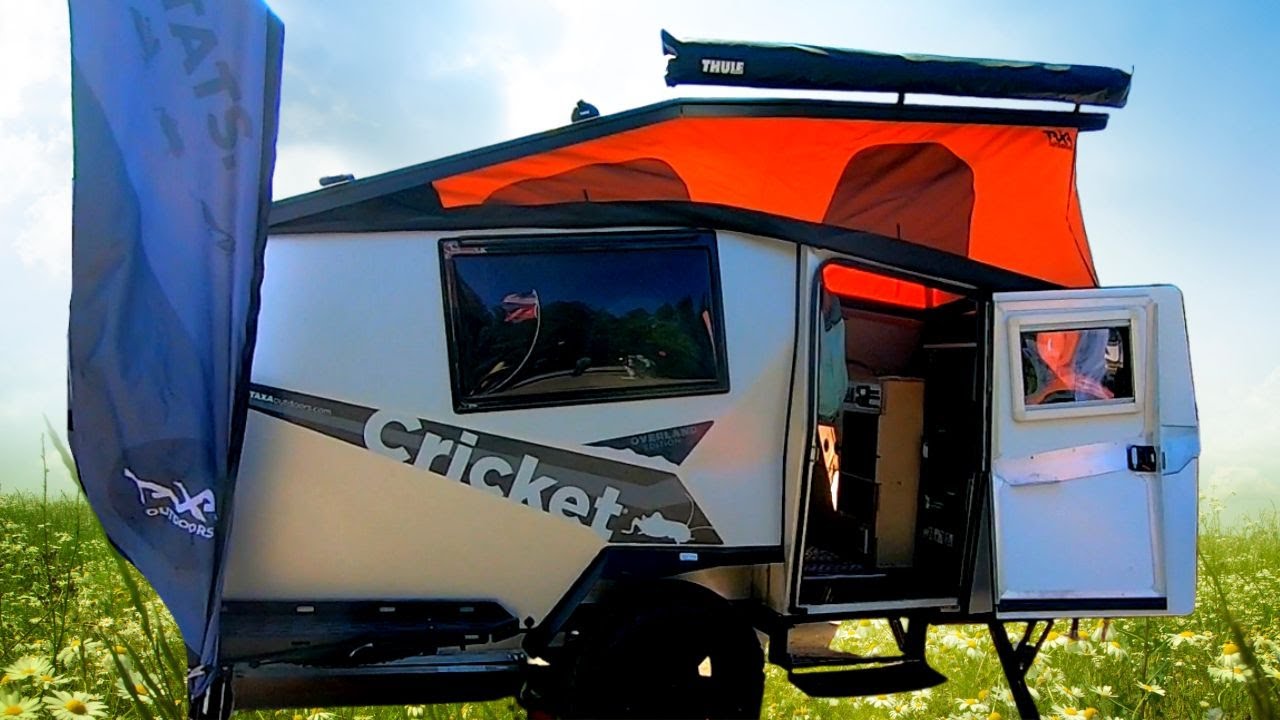 Taxa's Secret Weapon: Cricket Overland - Sleeps 4 & Fits in a Garage