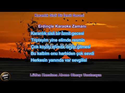 Taylan Kaya - Karanlık sisli bir izmit gecesi  (Karaoke)