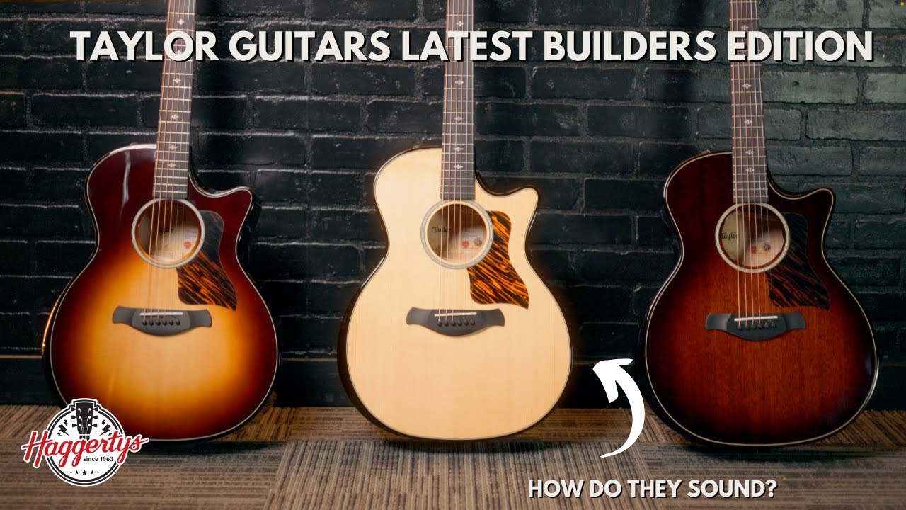 Taylor Guitars Just Raised the Bar – Meet the Builder’s Edition 500 Series. Are they that good?