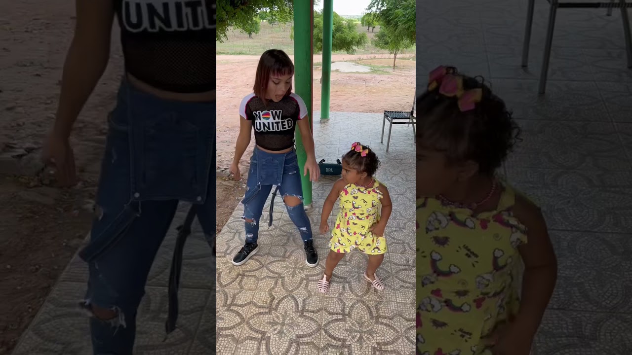 TAYNARA APRENDENDO A DANÇAR COM KAMYLINHA 🥰 @oieuro