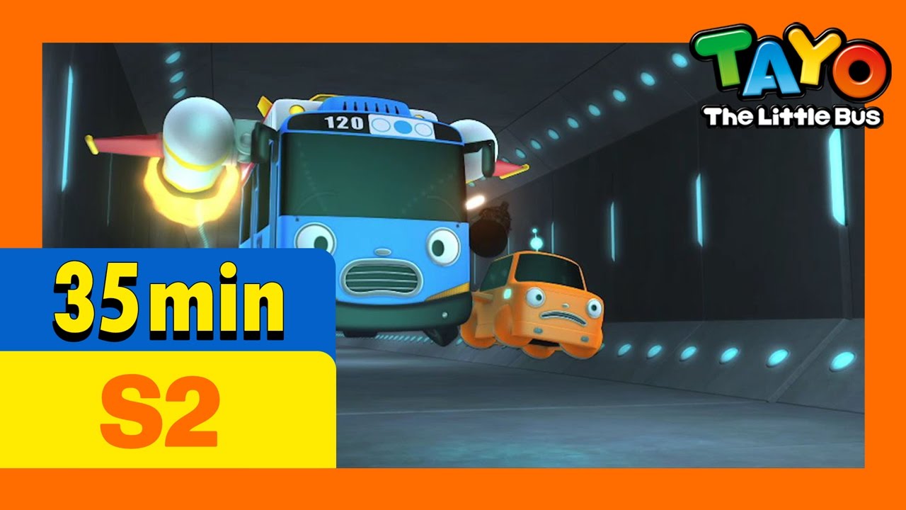 Tayo S2 Full Episodes S2 E17-E19 (6/8) l Tayo’s space adventure (part 1, 2) l It’s hard to behave
