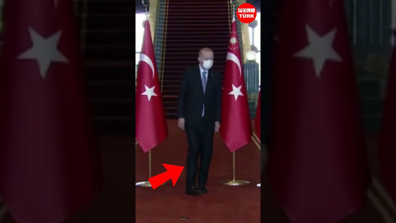 Tayyip Erdoğan Yürümekte Zorlandı!!! Tedirgin Eden Görüntü #shorts