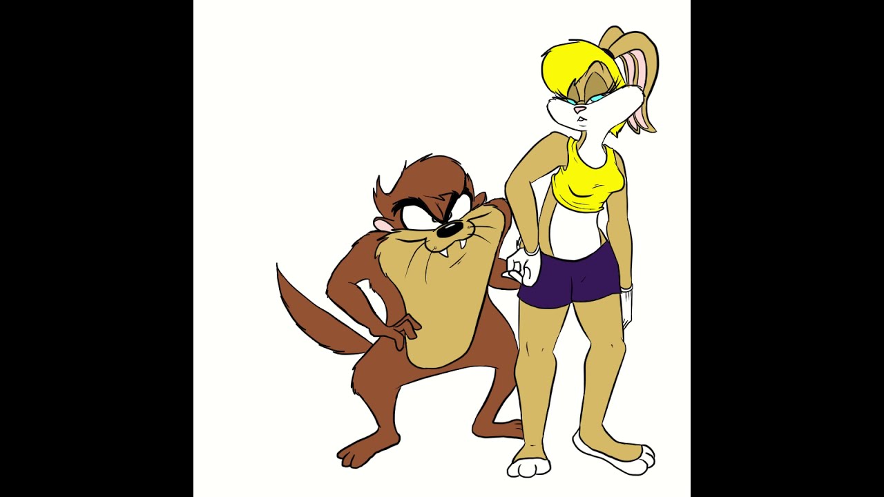 Taz eats Lola Bunny!