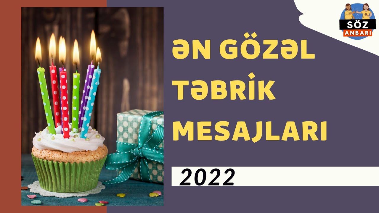 Təbrik mesajları 2022 | Ad günü təbrikləri