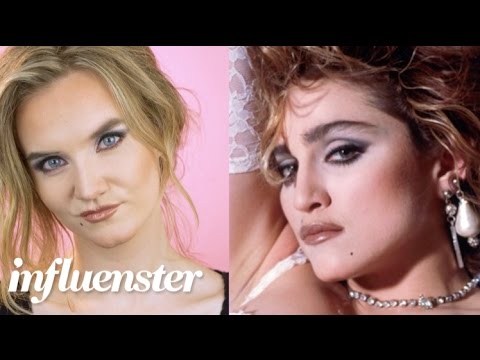 TBT Madonna Like a Virgin '80s Makeup Tutorial