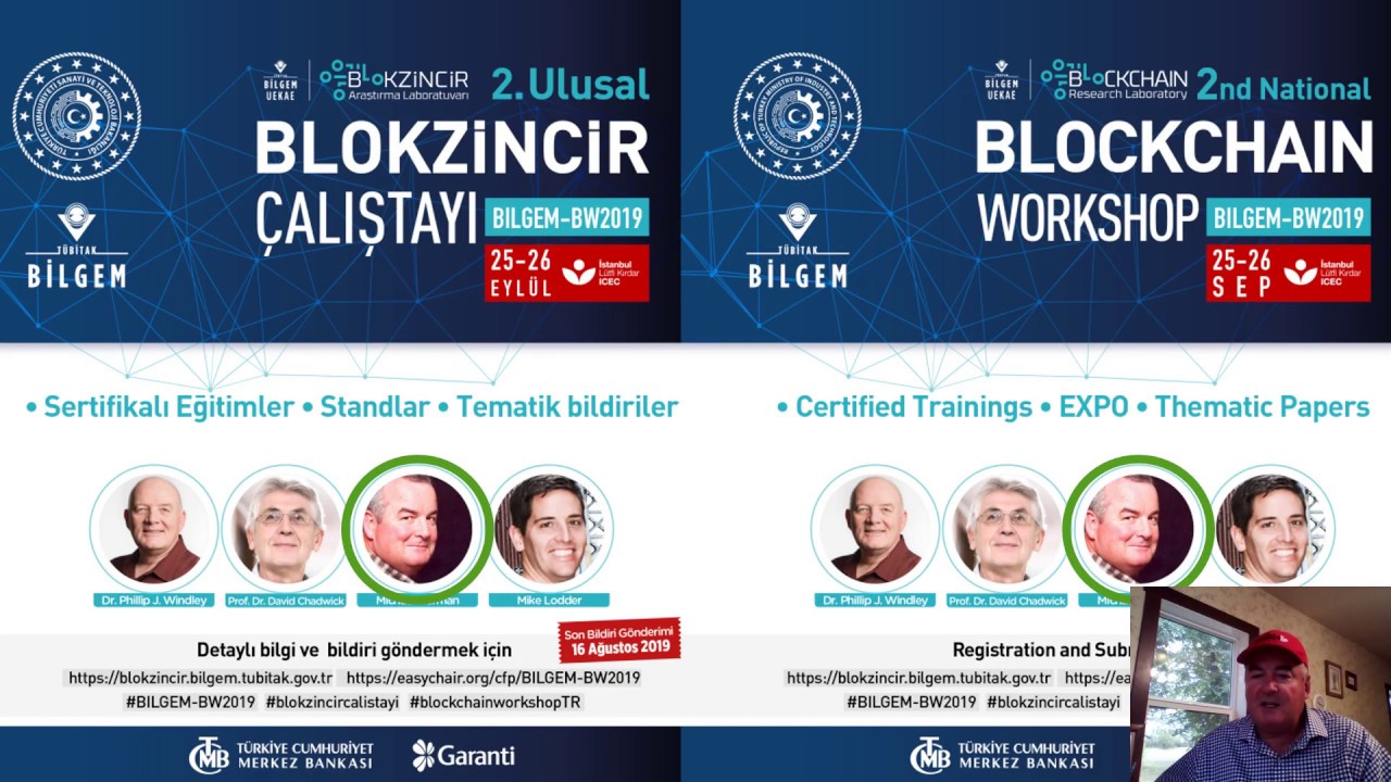 TÜBİTAK BİLGEM 2. Ulusal Blokzincir Çalıştayı 2019 - Michael Herman