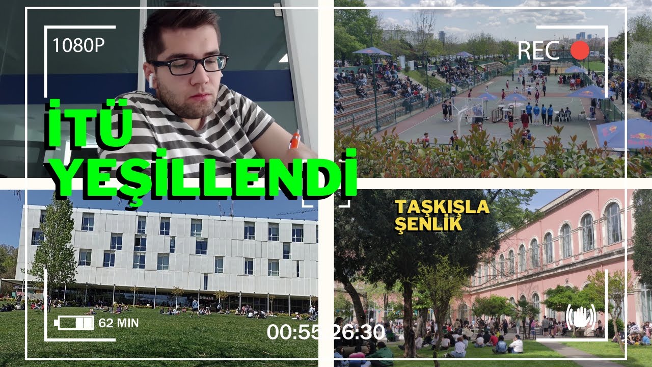 İTÜ'DE BAHAR / Taşkışla şenlik, itü'de ortam