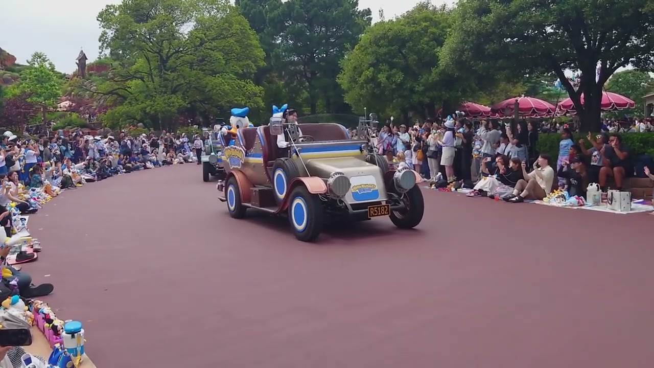 【TDL】2025.6.9 ドナルド誕生日当日　ドナルドのバースデーグリーティング