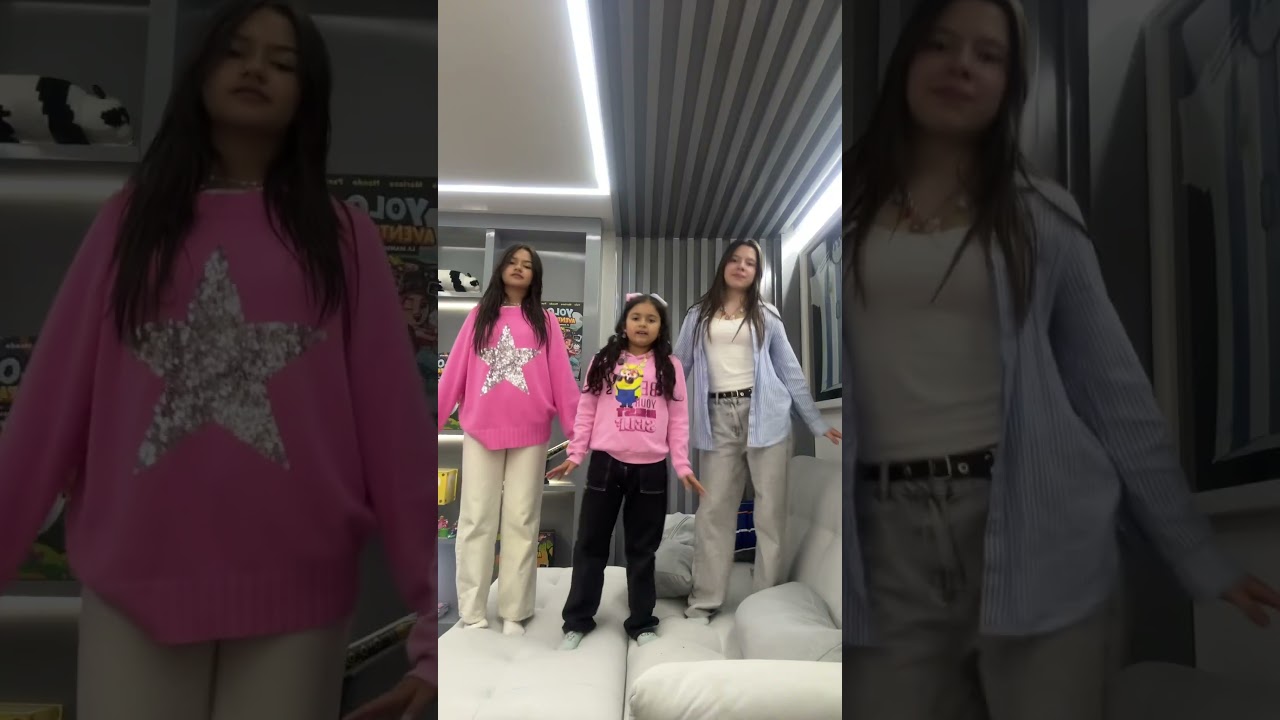 ¿Te gusta ver a las hermanitas juntas? #shorts #tendencias #baile #hermanas
