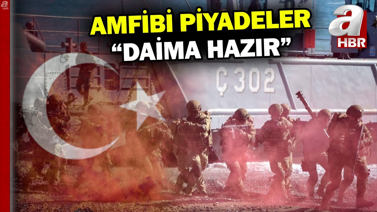 İşte İzmir Foça'daki amfibi deniz piyadelerinin eğitimi! Denizden karaya cesaret hikayesi | A Haber