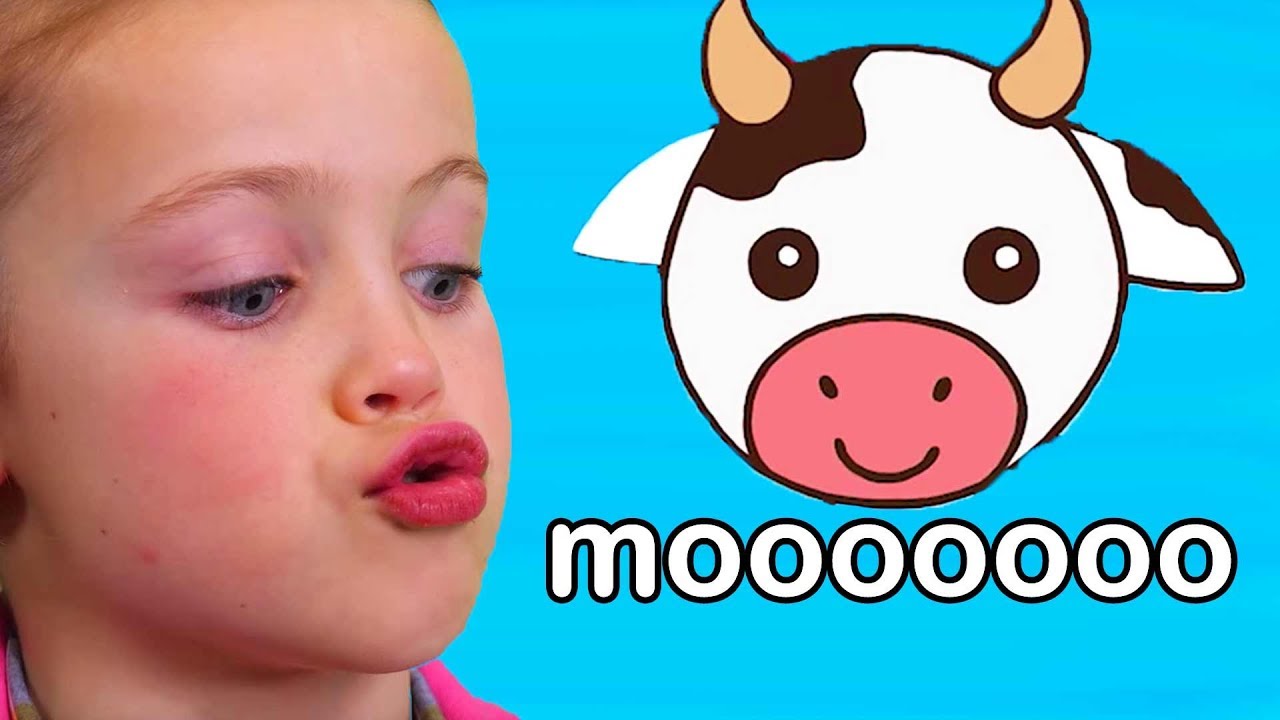 Teaches Animal Sounds | Moo Cow, Old MacDonald, and More!