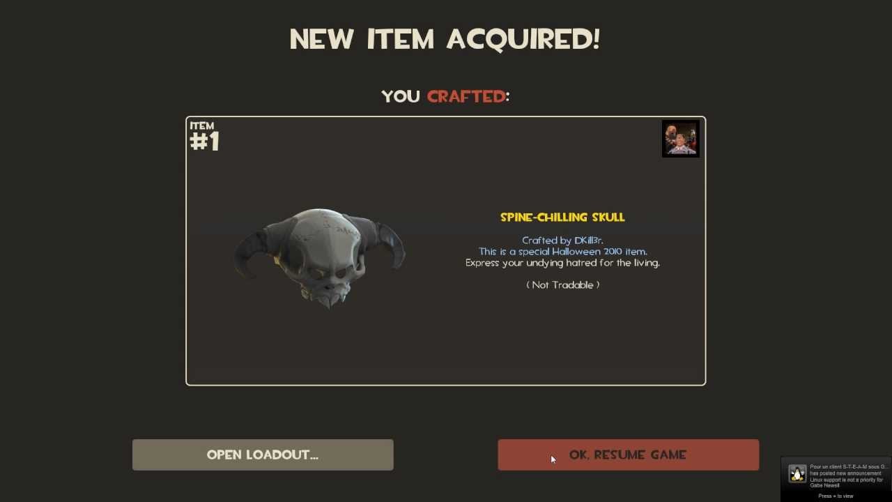 Team Fortress 2 - Crafting my 