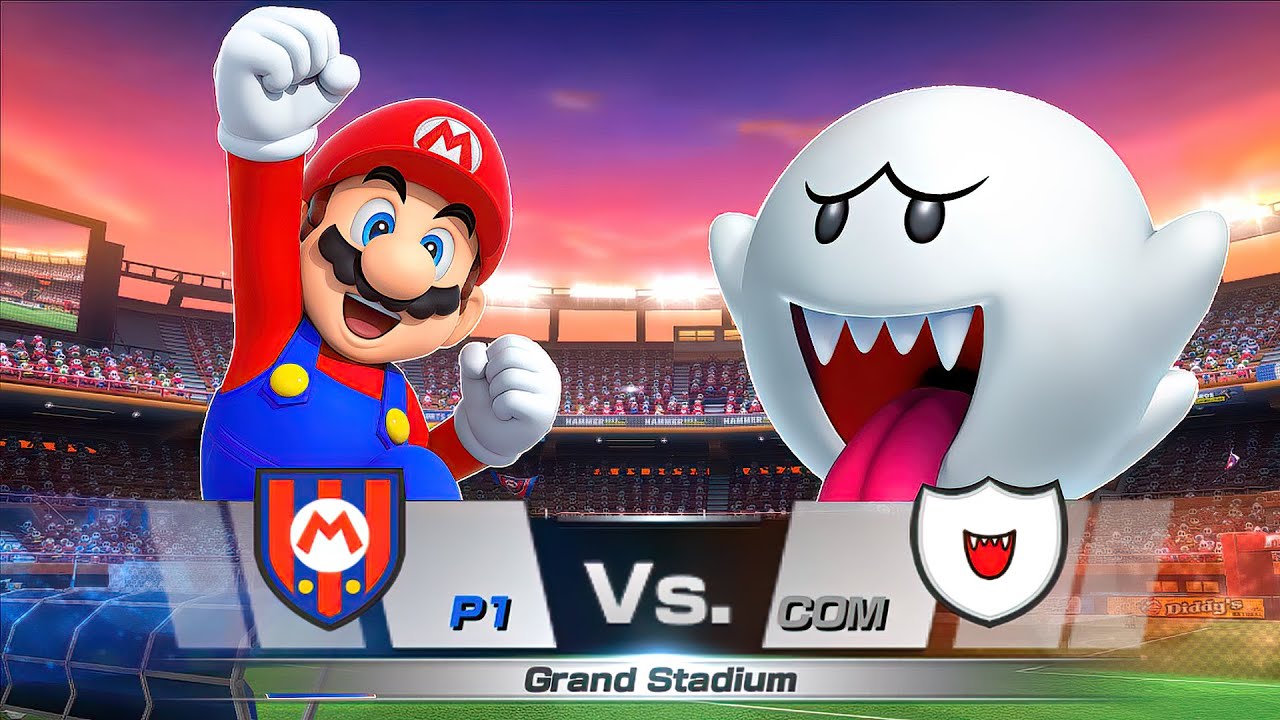 Team Mario vs. Team Boo: Ultimate Mario Sports Showdown | Mario Sports Superstars Football