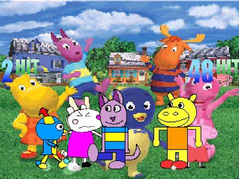 Team Peppa Pig vs Team The Backyardigans