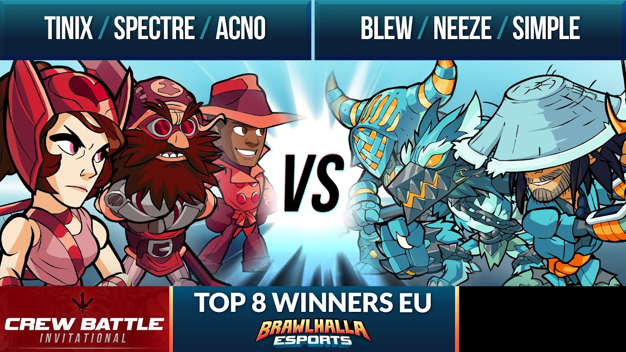 Team Red vs Team Teal - Top 8 Winners-Side - Crew Battle Invitational 2022 - EU 3v3