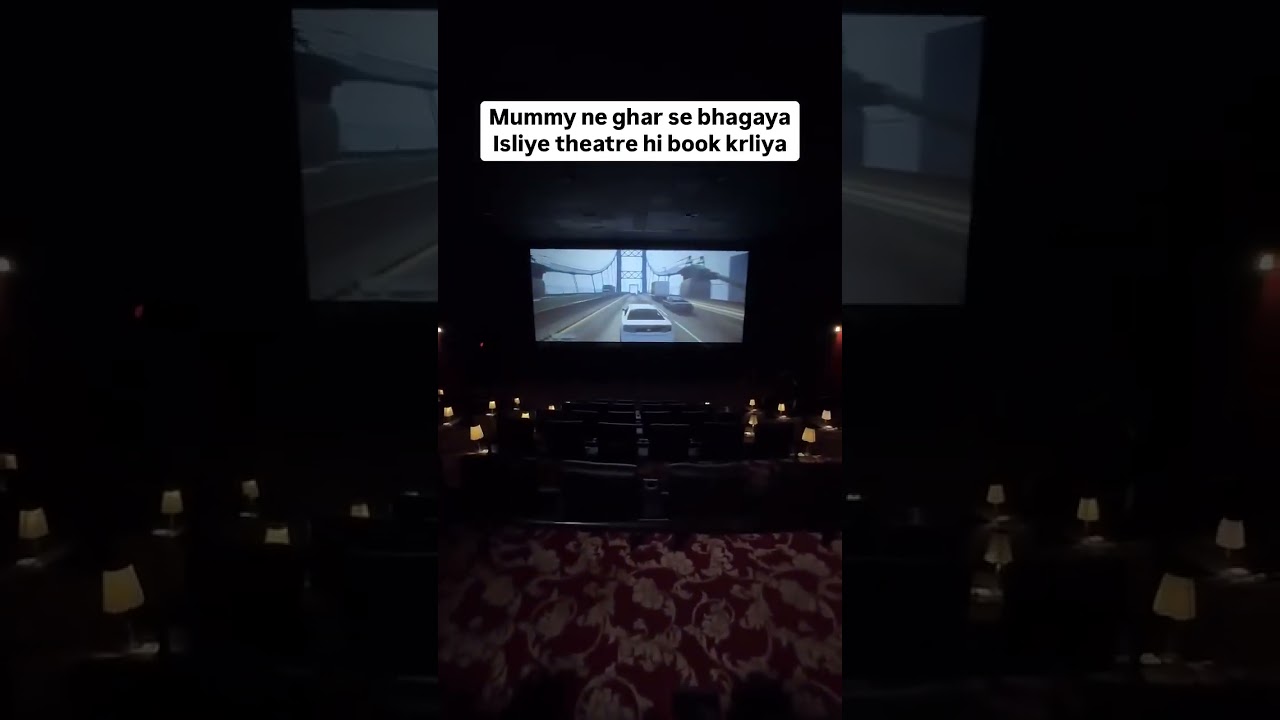Techno gamer playing GTA 5 in theatre 👑🔥#shorts #viralshorts