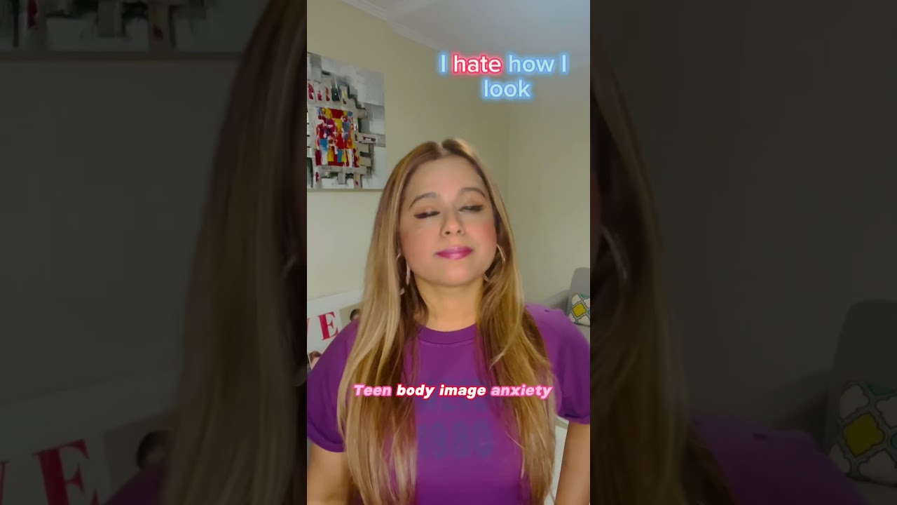 Teen body image anxiety. Subscribe for more!