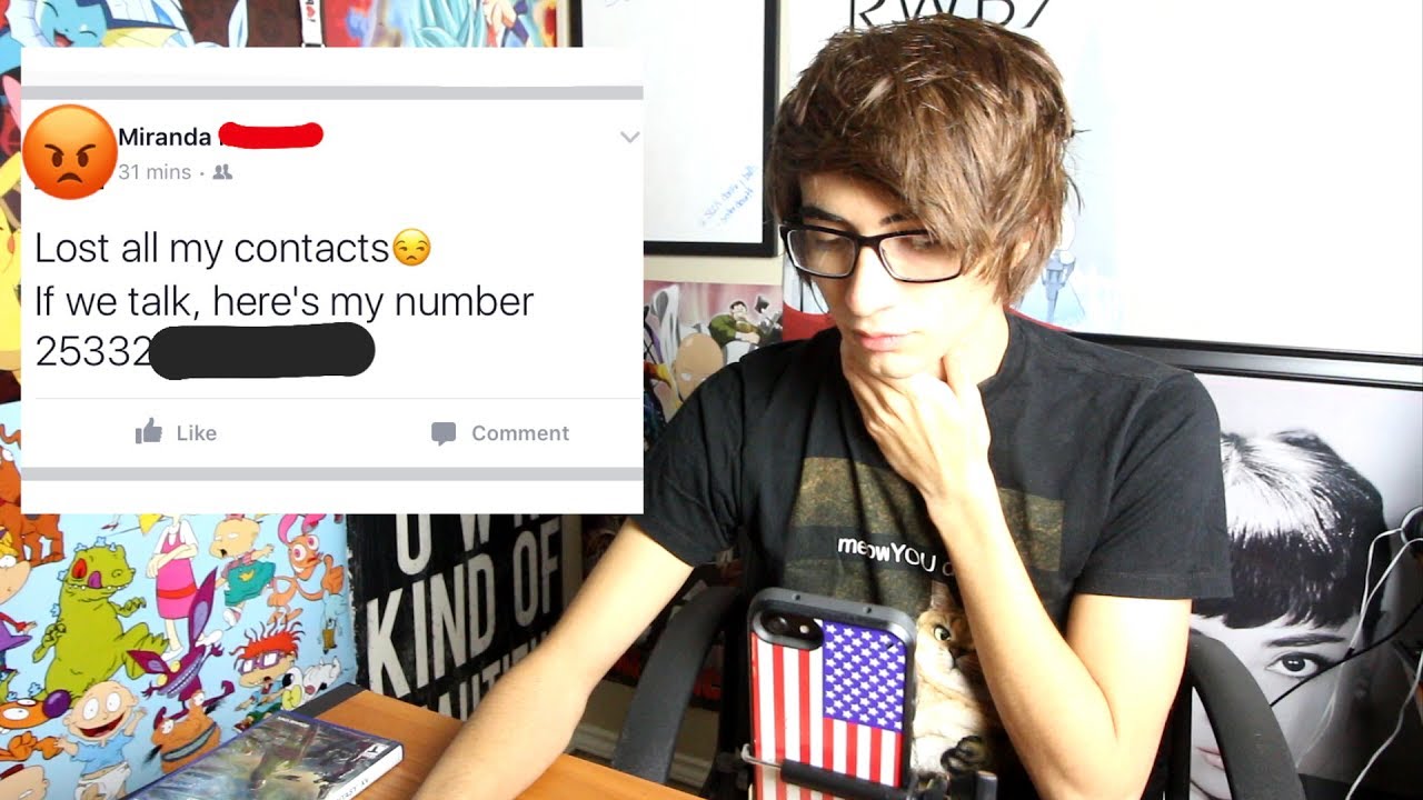 Teen Leaks Her Number on Facebook! (Prank Call)