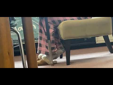 Teen shoe play