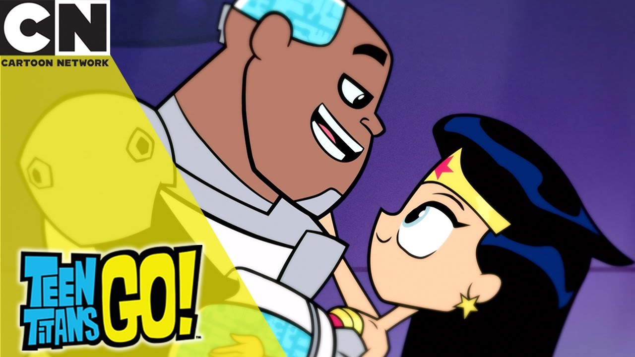 Teen Titans Go! | Cyborg Sings to Wonder Woman | Cartoon Network UK 🇬🇧