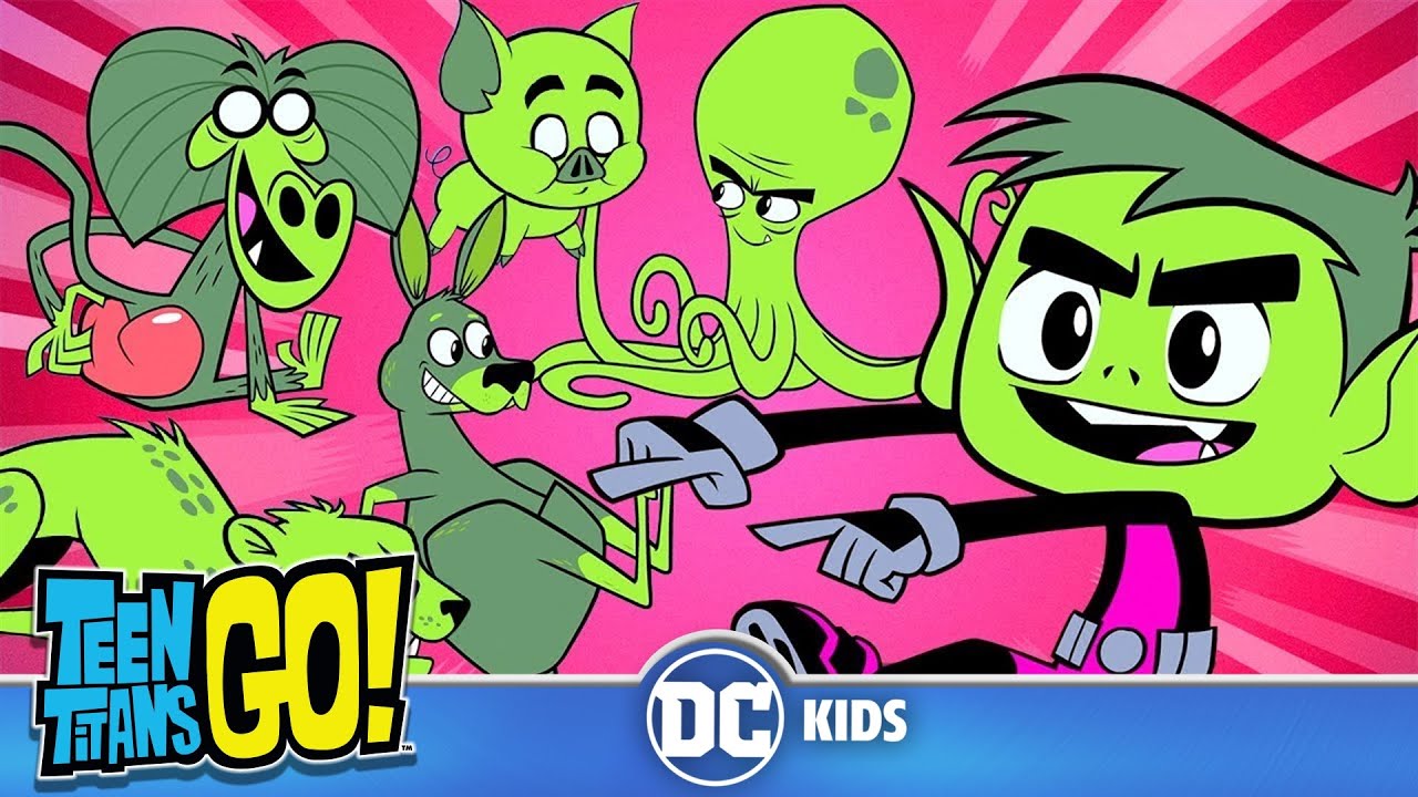 Teen Titans Go! | Top 10 Beast Boy Transformations | @dckids