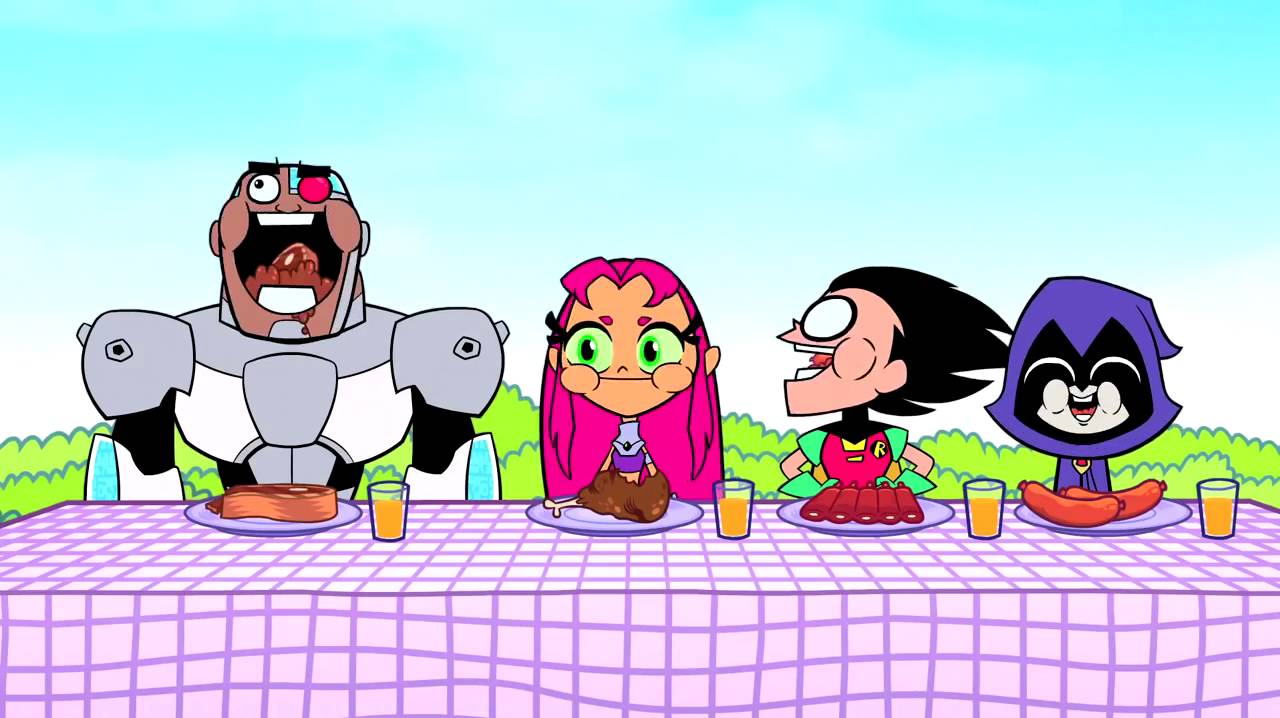 Teen Titans Go! vegetables