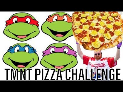 Teenage Mutant Ninja Turtle Pizza Challenge - Pickles & Pepperoni