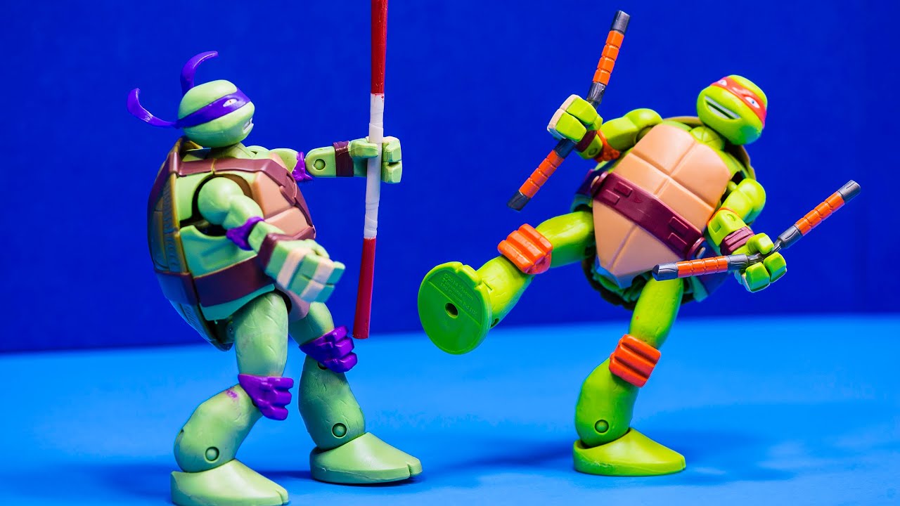 TEENAGE MUTANT NINJA TURTLEs  Mutations with Donatello a Toy Unboxing