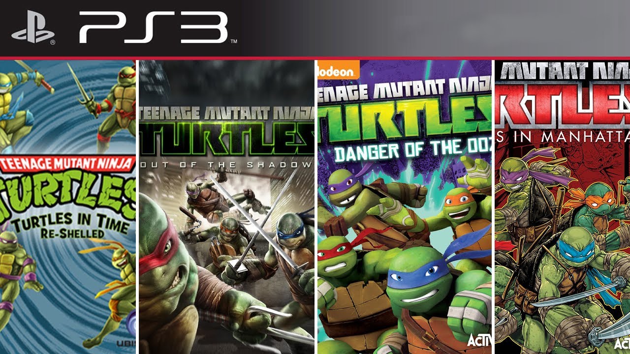 Teenage Mutant Ninja Turtles Games for PS3