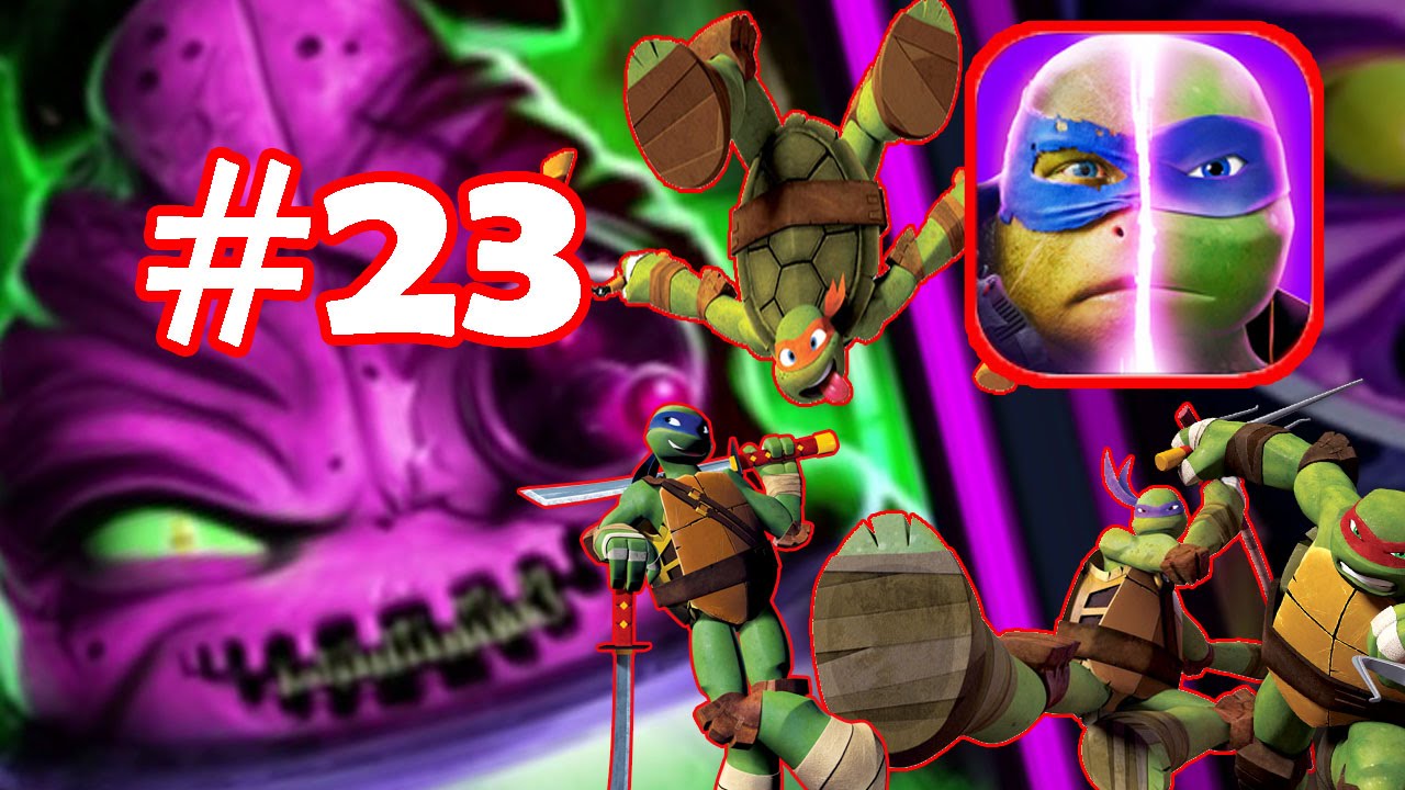 Teenage Mutant Ninja Turtles: Legends- Gameplay #23 (Chapter 6 Stage 5-6) Strange In Dimension X