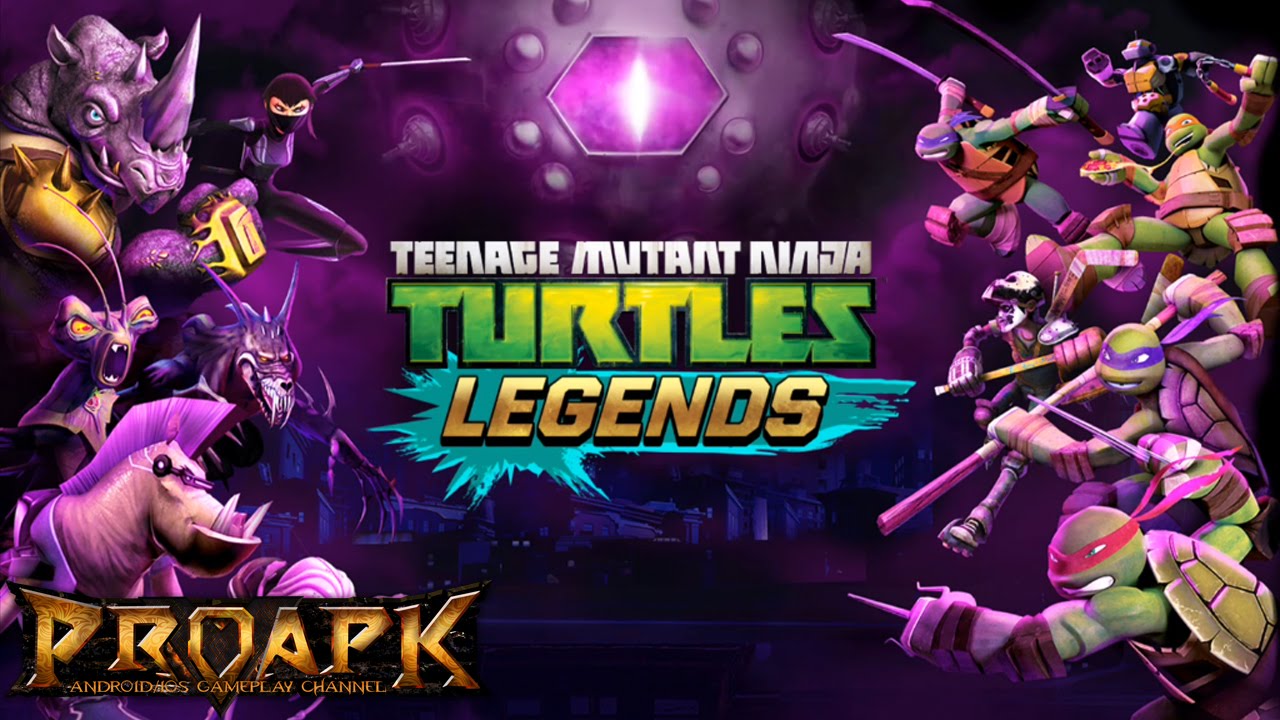 Teenage Mutant Ninja Turtles Legends Gameplay iOS / Android