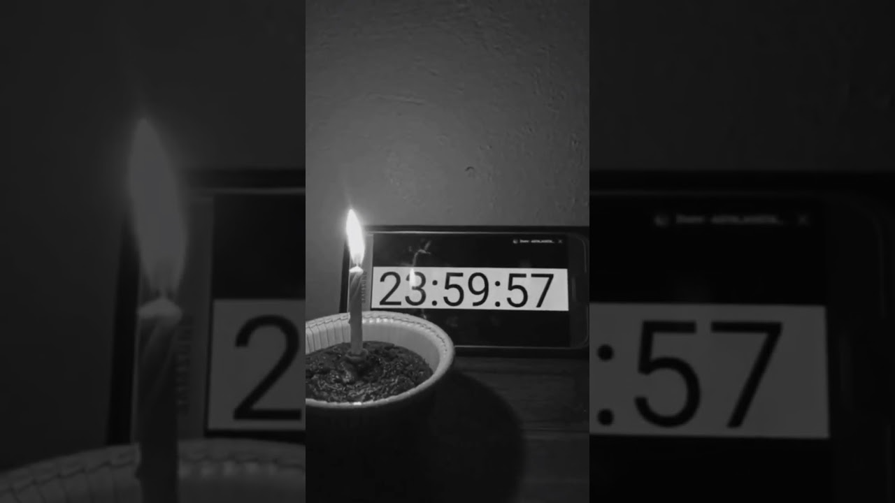 Tek başına doğum günü kutlaması #doğumgünü