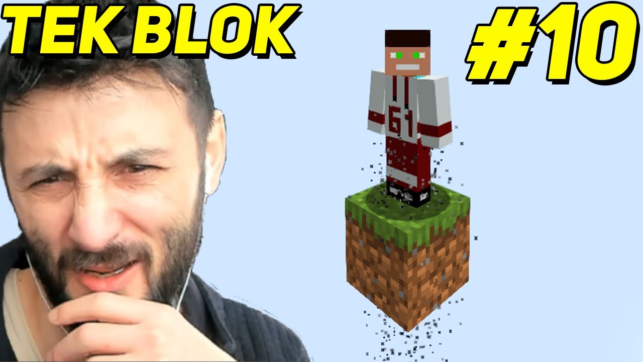 TEK BLOK MİNECRAFT 10.Bölüm