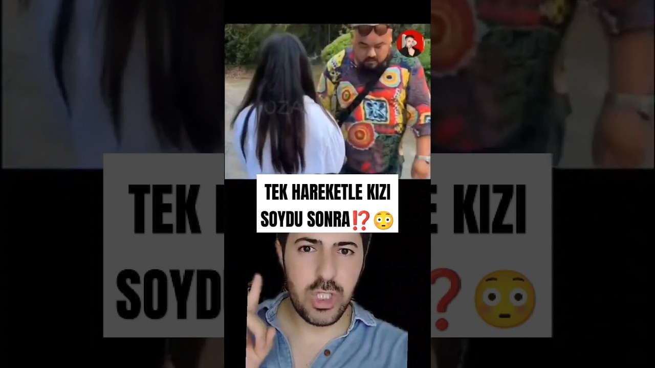 TEK HAREKETLE KIZI SOYDU VE SONRA ⁉️😳