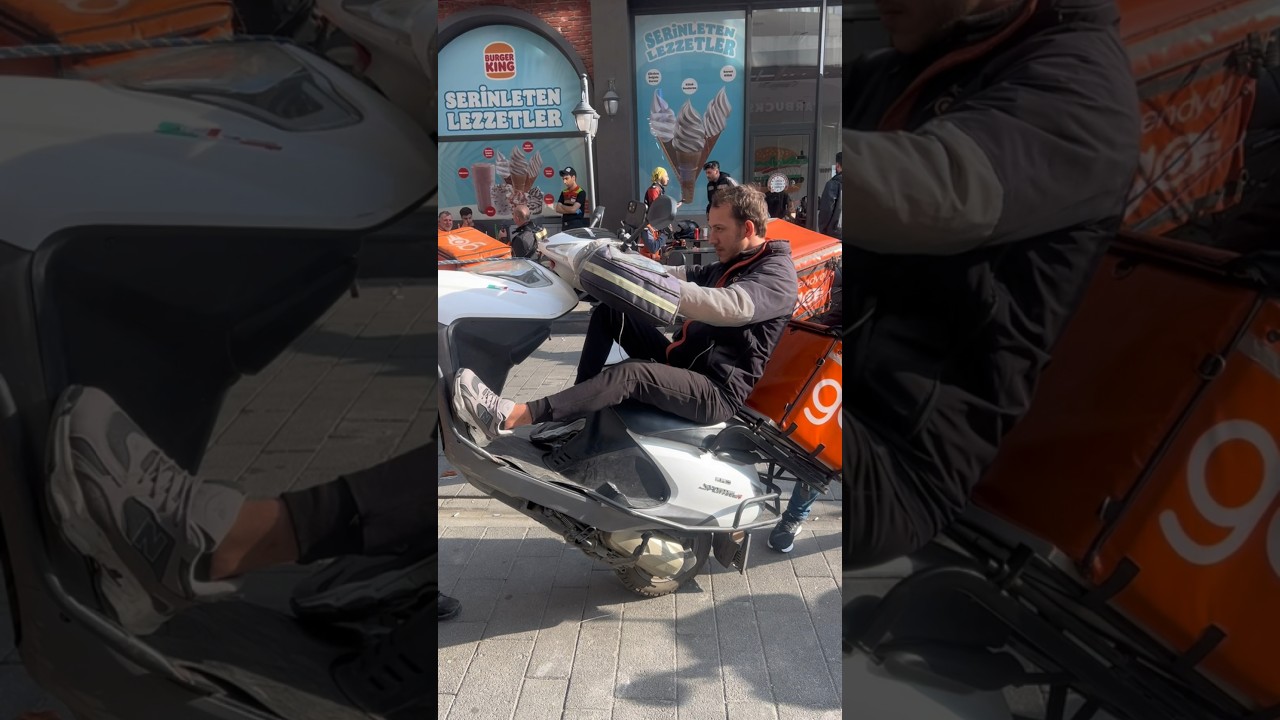 Tek teker böyle yapılır 😎😂 #shorts #keşfet #viral #trendyolgo #motovlog #tiktok #fyp #teker
