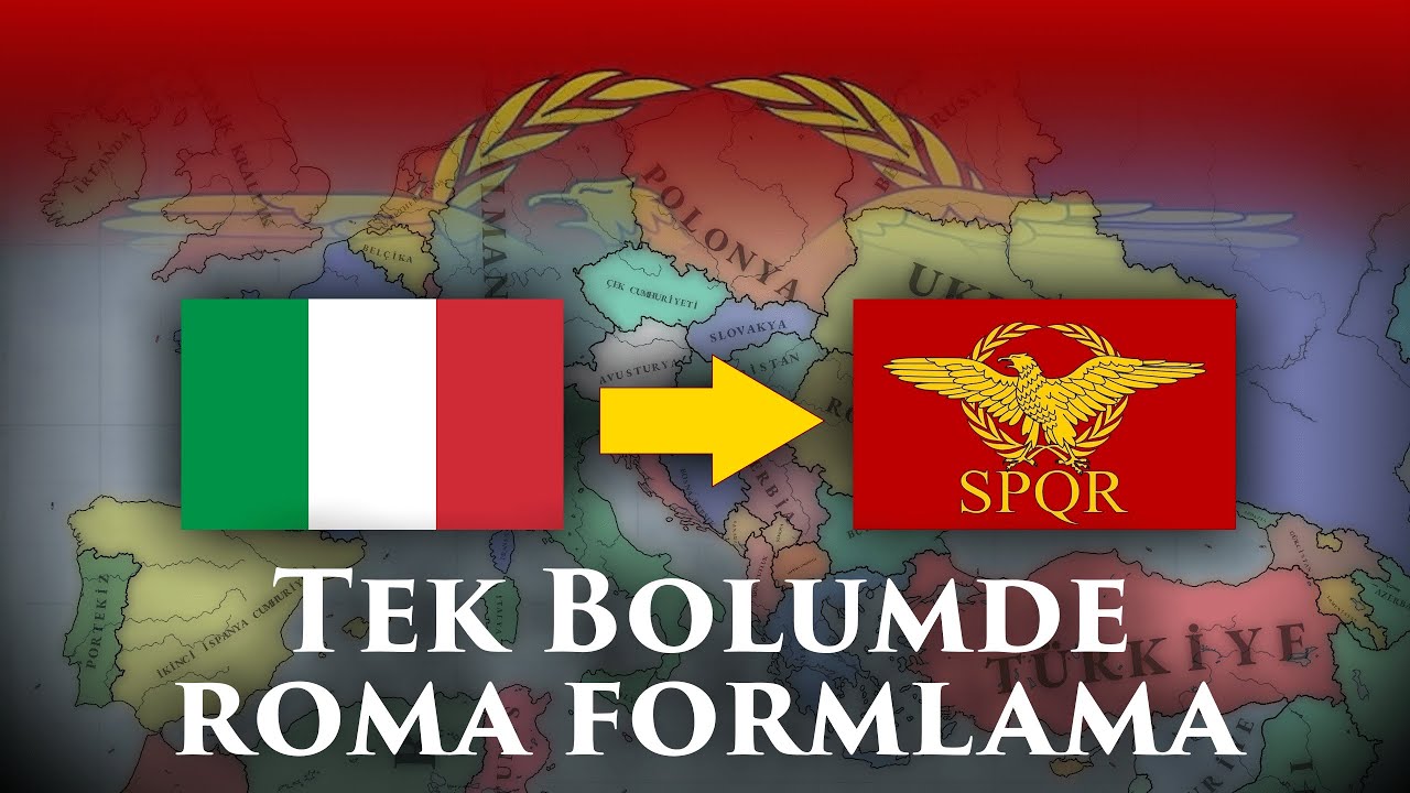 TEK YAYINDA ROMA KURUYORUZ! - Age of History 3 | İTALYA