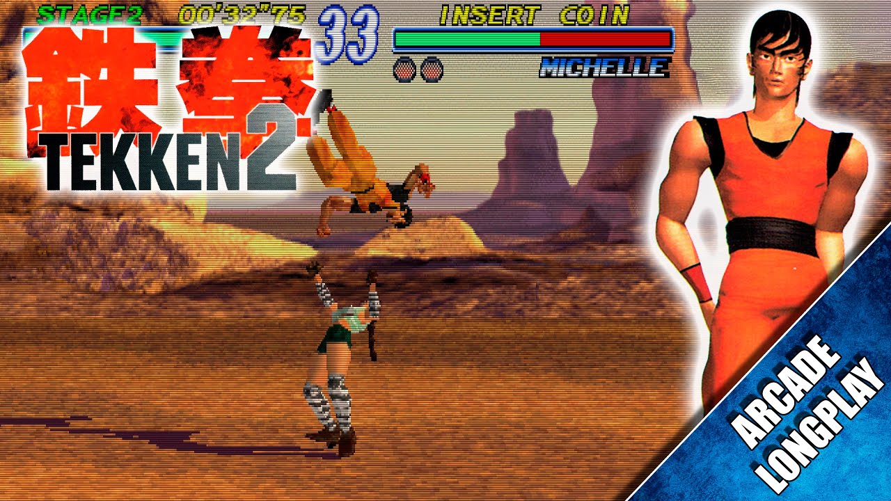 Tekken 2 (Arcade) 【Longplay】