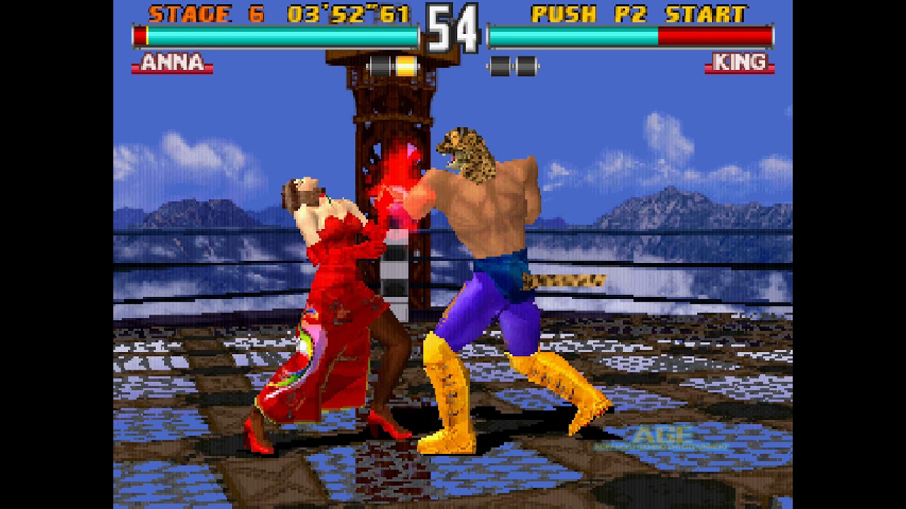 Tekken 3 (PSX) Longplay - Anna Playthrough