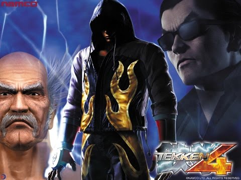 Tekken 4 Game full movie (mishima saga) (HD)