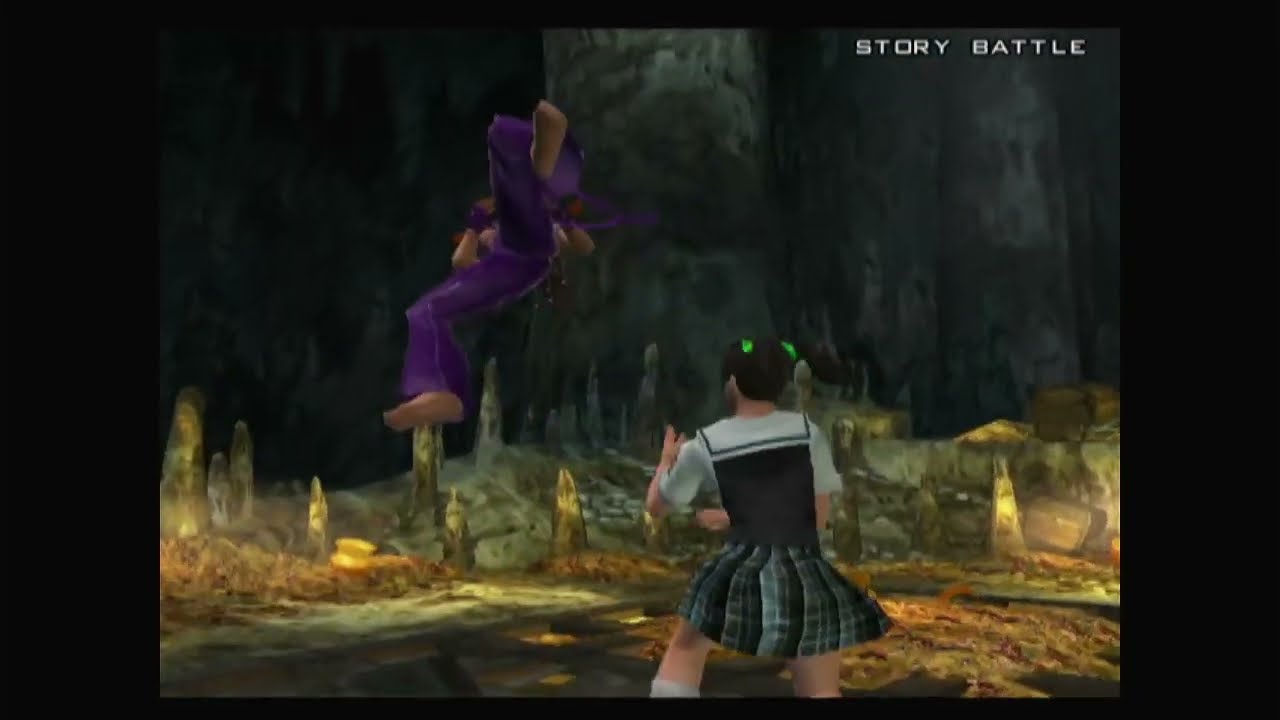 Tekken 5 Christie(Barefoot) Vs Xiaoyu