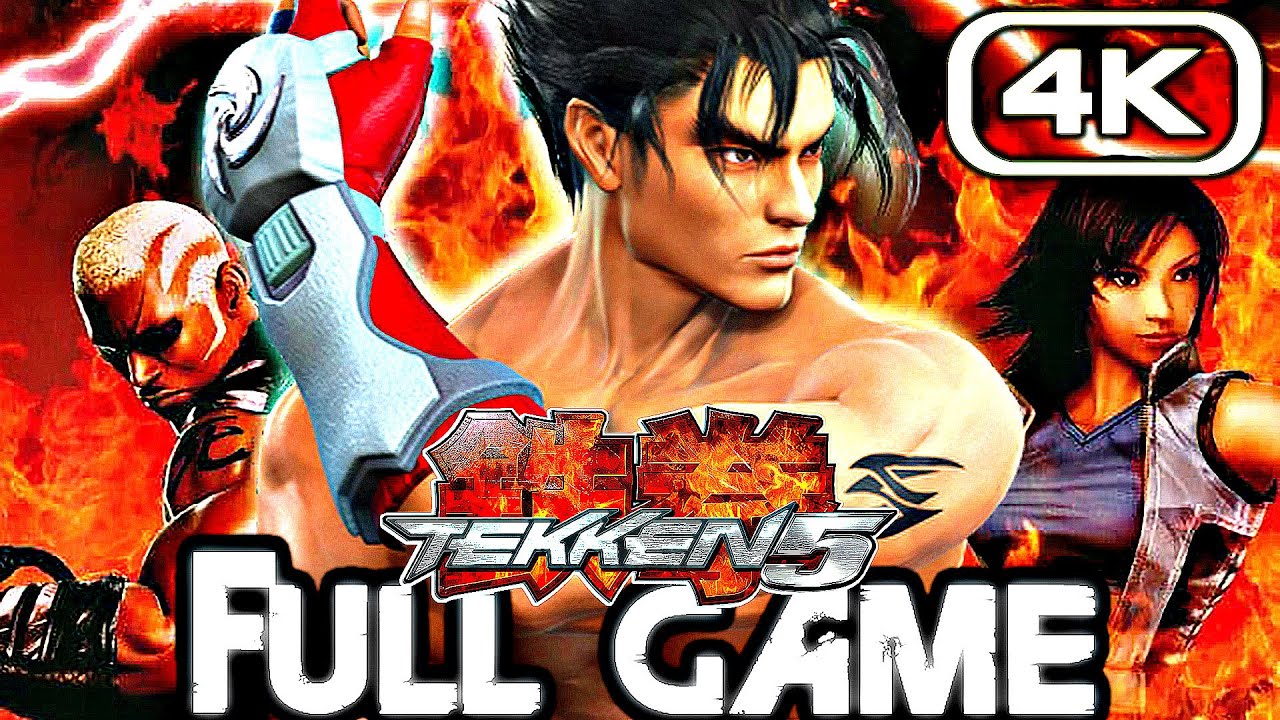 TEKKEN 5 Gameplay Walkthrough FULL GAME (4K 60FPS) All Characters Endings + Devil Within