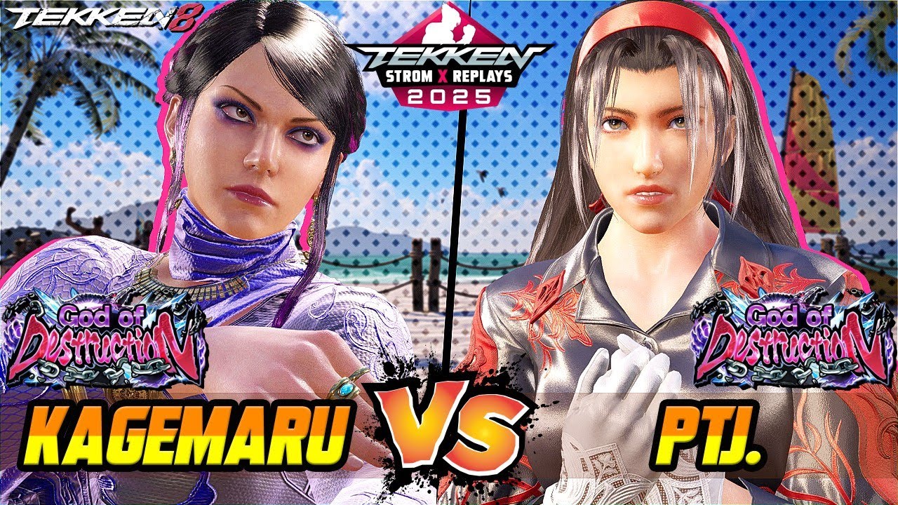 Tekken 8 – MTBT | Kagemaru (ZAFINA) vs PTJ (JUN KAZAMA) – T8 (SEASON 2) High Level Gameplay!
