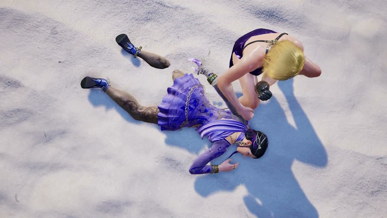 Tekken 8 Ryona Nina Neck Crusher on Zafina Preview